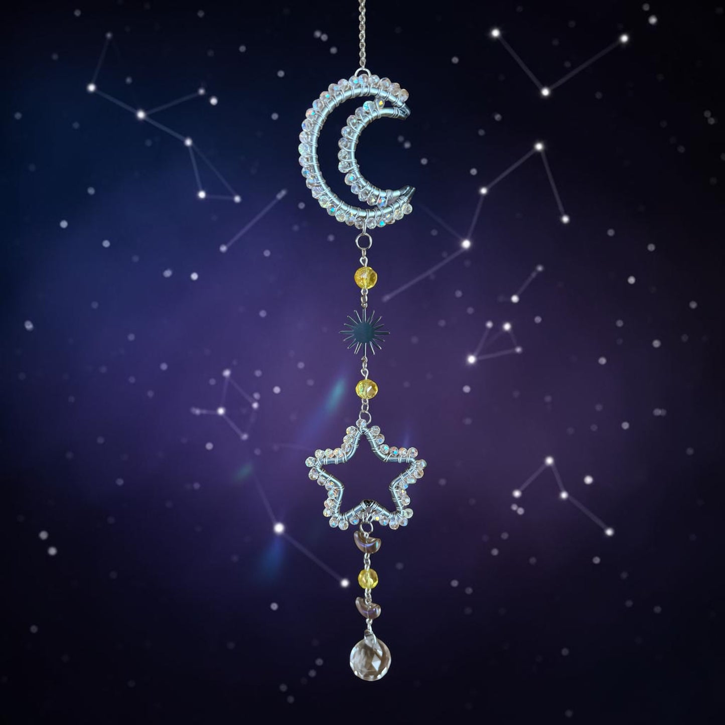 47. Starry Night Suncatcher