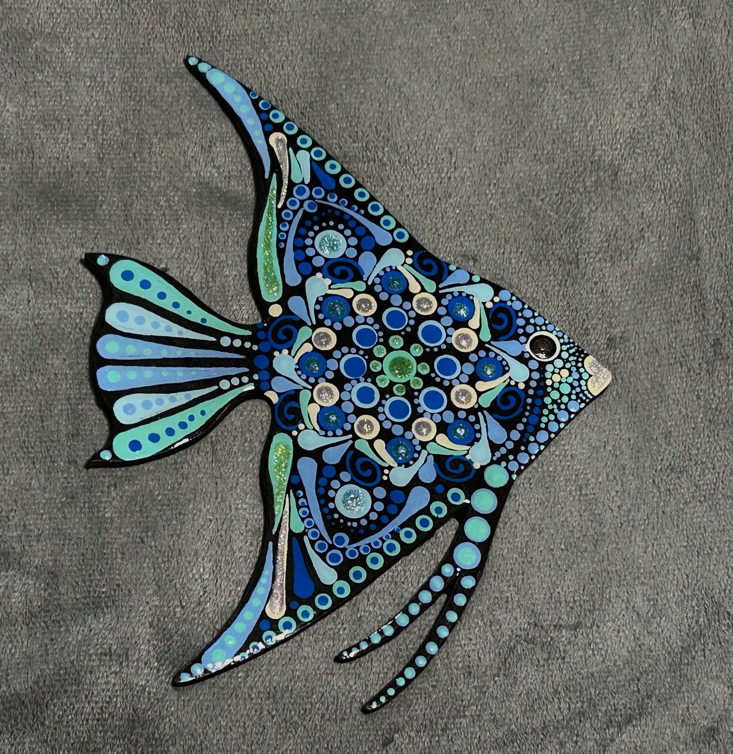Fish mandala (8”)