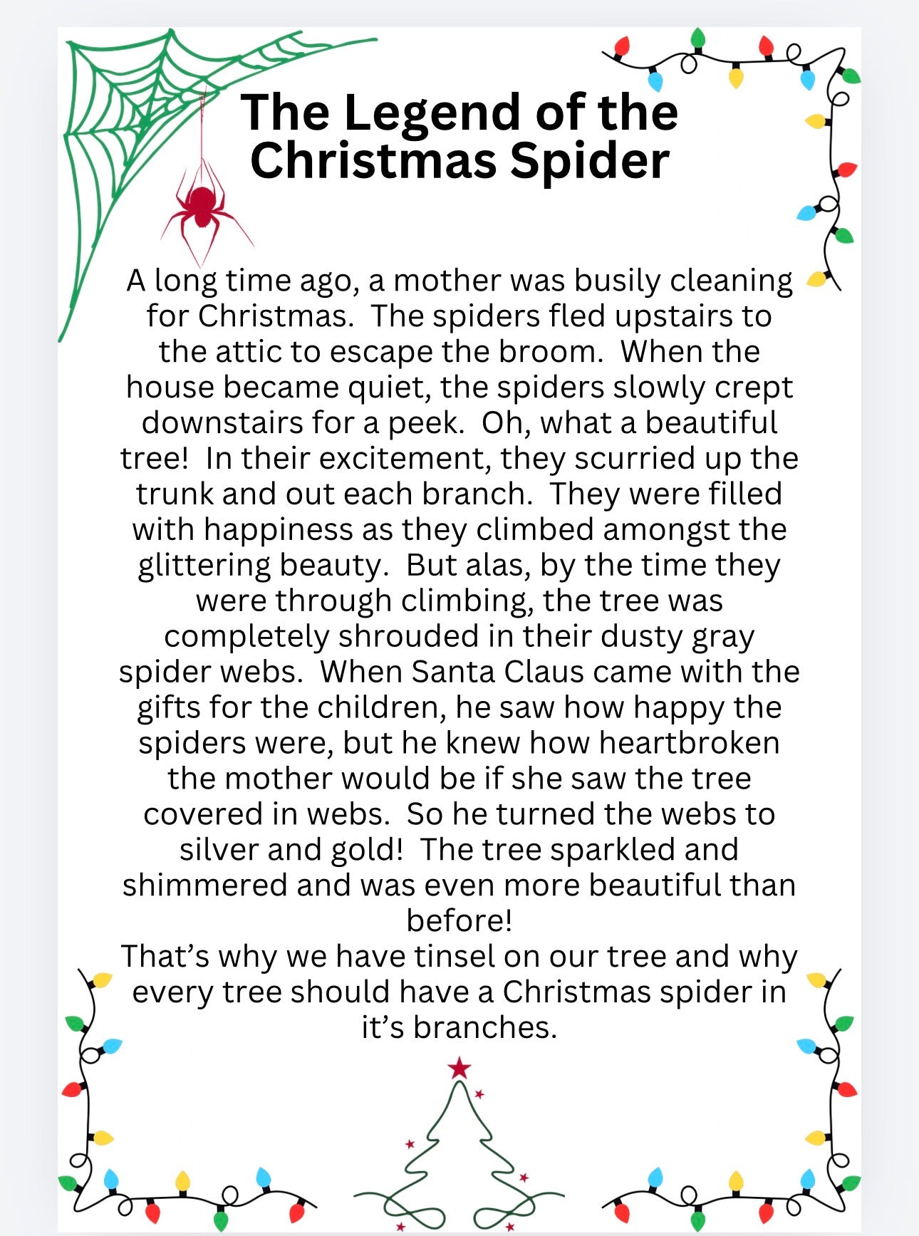 52. Watermelon Spider Suncatcher