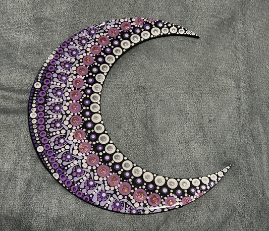 Moon mandala (8”)