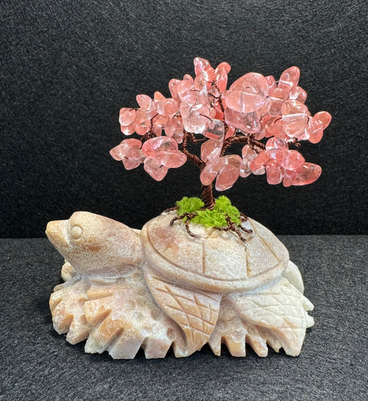 16. Rose Quartz Tree of Life