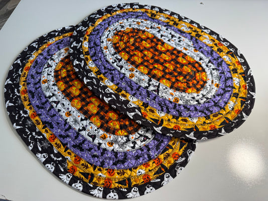 Halloween Jellyroll placemats (set of 2)
