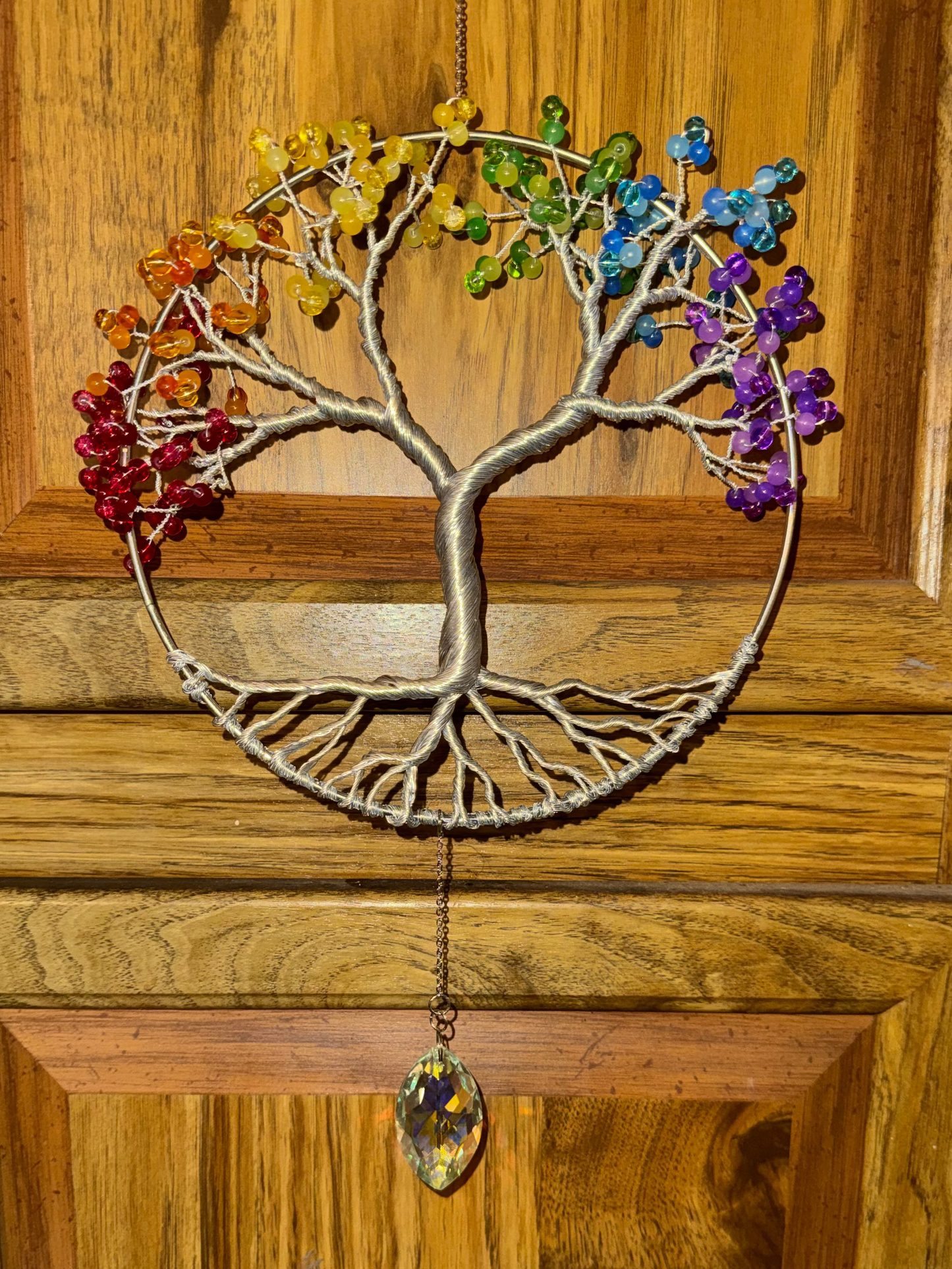 40. Rainbow Tree of Life Suncatcher