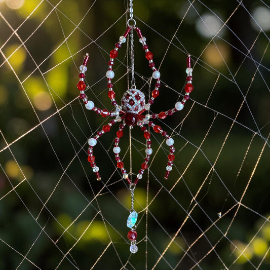 Red Spider Suncatcher