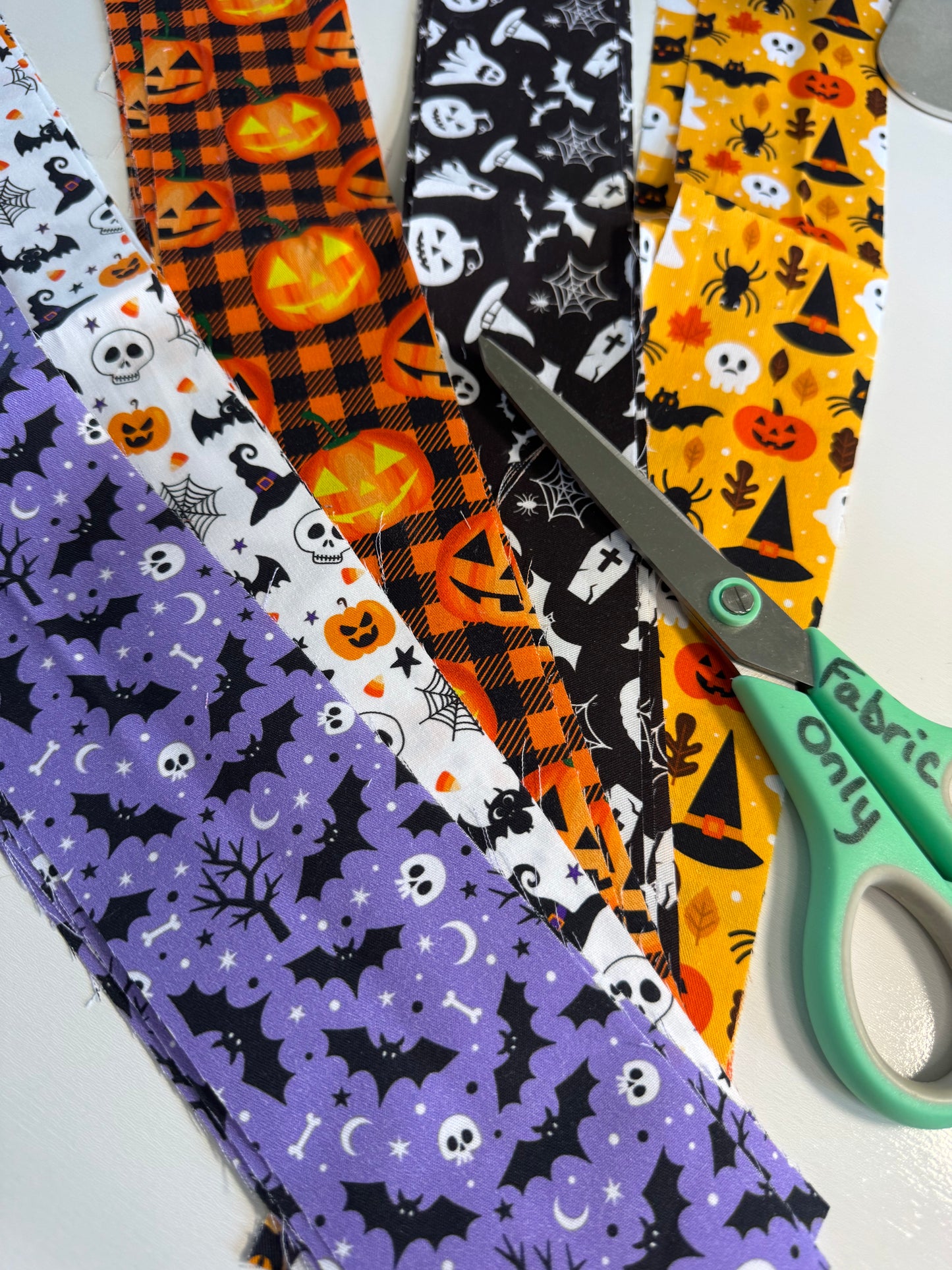 Halloween Jellyroll placemats (set of 2)