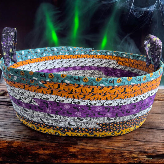 Halloween Jellyroll basket