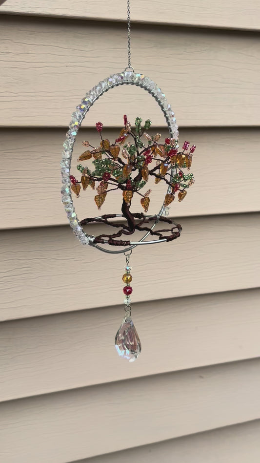 Fall Tree Suncatcher