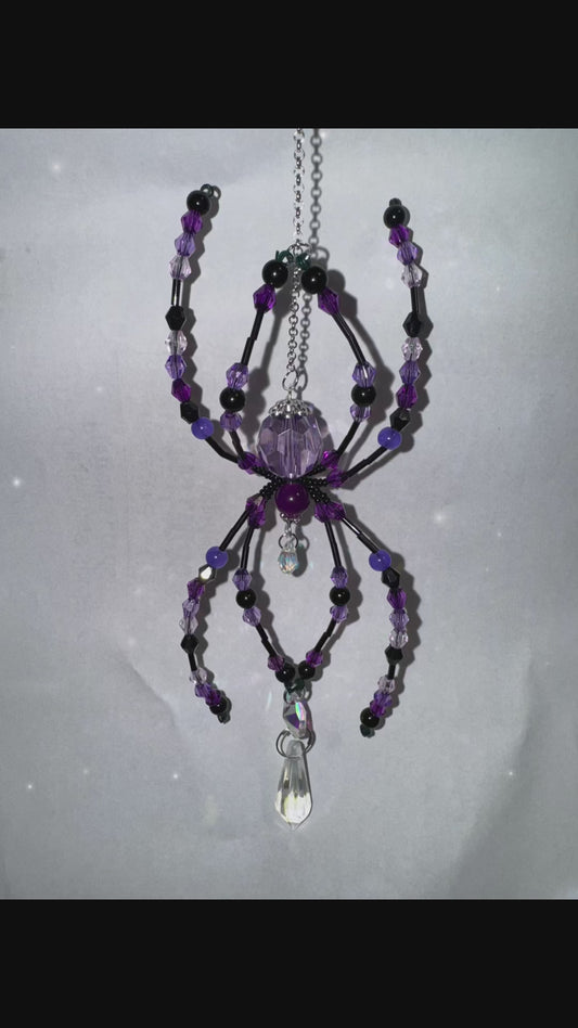 Wire spider Black/Purple